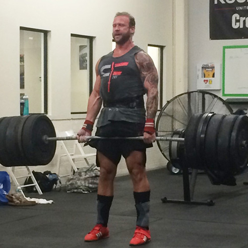 Dr. Garrick Cox - Deadlifting at the Gym